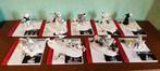 9 figuren van Kuifje, zwart en wit, speciale serie, Ophalen of Verzenden, Zo goed als nieuw