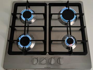 Kookplaat gas Siemens, Elektronische apparatuur, Kookplaten, Ophalen, Gebruikt, 4 kookzones, Inbouw