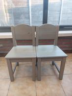 Twee houten kinderstoeletjes, Enlèvement, Comme neuf