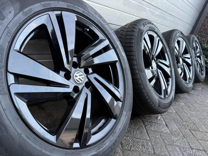 20” Volkswagen Touareg CR R-line Nevada velgen winterbanden, Auto-onderdelen, Banden en Velgen, Banden en Velgen, Winterbanden
