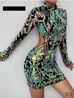 ROBE DE COCKTAIL colorée a sequins, Ophalen, Overige kleuren, Nieuw, Maat 36 (S)