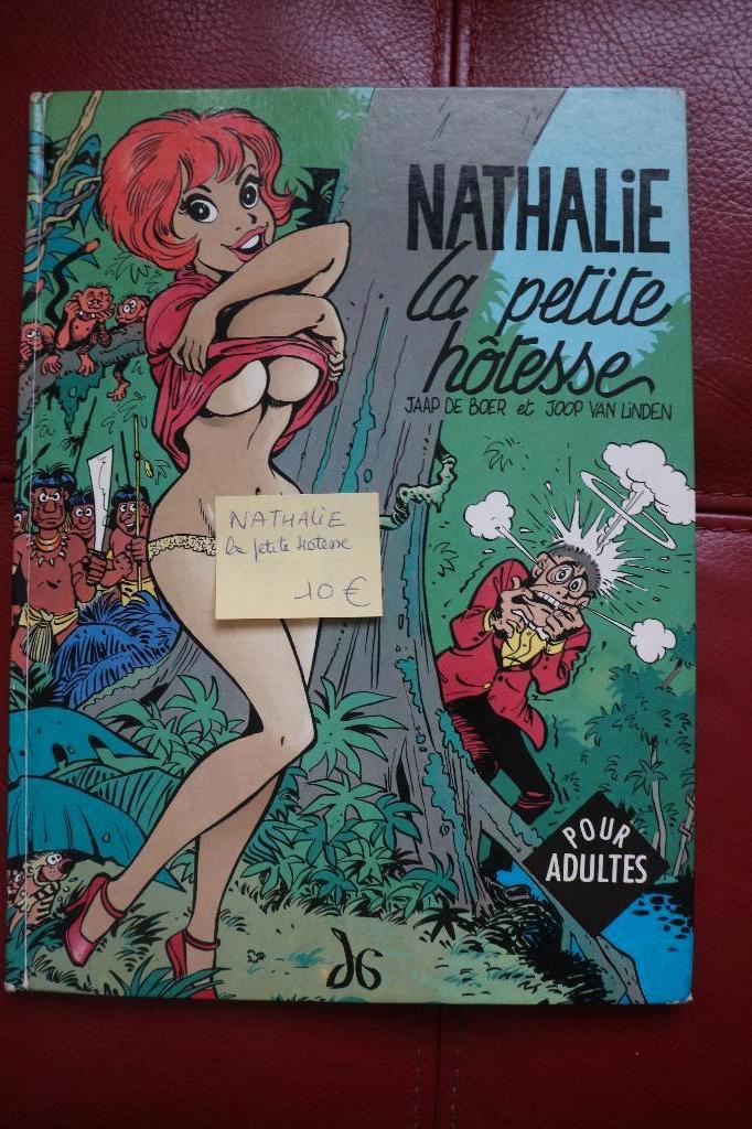 Kam voor volwassenen NATHALIE LA PETITE HOTESSE, Boeken, Stripverhalen, Eén stripboek, Ophalen of Verzenden