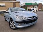 PEUGEOT 206/1600cc BENZINE/CABRIOLET/GEKEURD/GARANTIE, Auto's, Peugeot, Cabriolet, Bedrijf, Handgeschakeld, Grijs