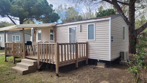 Stacaravan voor 6 personen op de camping „la palmeraie” 4* -, Vakantie, Campings, Overige, Aan zee, Airconditioning, Internet