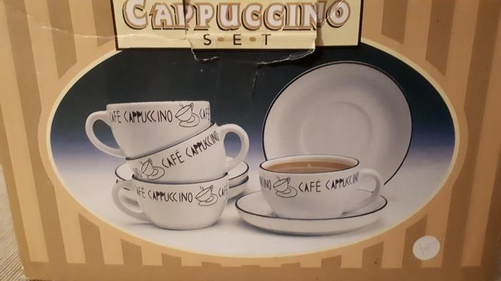 CAPPUCINOSET, Maison & Meubles, Cuisine | Vaisselle, Neuf, Tasse(s) et/ou soucoupe(s), Autres styles, Autres matériaux, Enlèvement