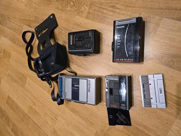 Lotje walkmans, draagbare cassette spelers  beschikbaar voor biedingen