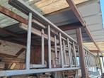 Ladder aluminium - 2x 5meter, Doe-het-zelf en Bouw, Ladders en Trappen, Ophalen, Gebruikt, Ladder