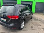 Vw Touran 1.6dci '16 GPS, 5 places, Noir, Automatique, Tissu