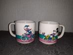 Oude Disney tassen, Ophalen of Verzenden, Donald Duck, Gebruikt, Servies