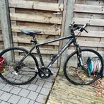 CUBE CURVE PRO MOUNTAINBIKE HYBRIDE ZWART/GRIJS HEREN, Ophalen, Gebruikt, Heren