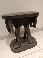 Bijzettafeltje hout, donkerbruin, Ophalen of Verzenden