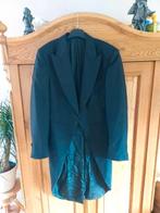 Zwarte pitteleer slipjas, Antiek en Kunst, Antiek | Kleding en Textiel, Ophalen of Verzenden