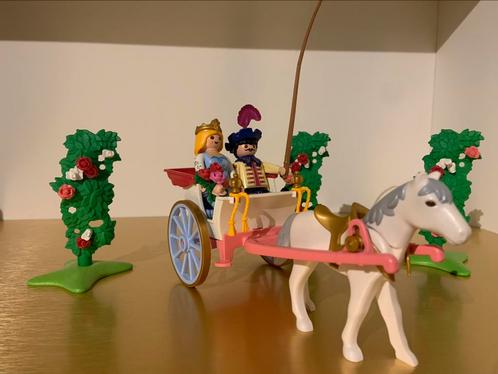 Playmobil Prinses met koets en paard 5871, Kinderen en Baby's, Speelgoed | Playmobil, Zo goed als nieuw, Ophalen