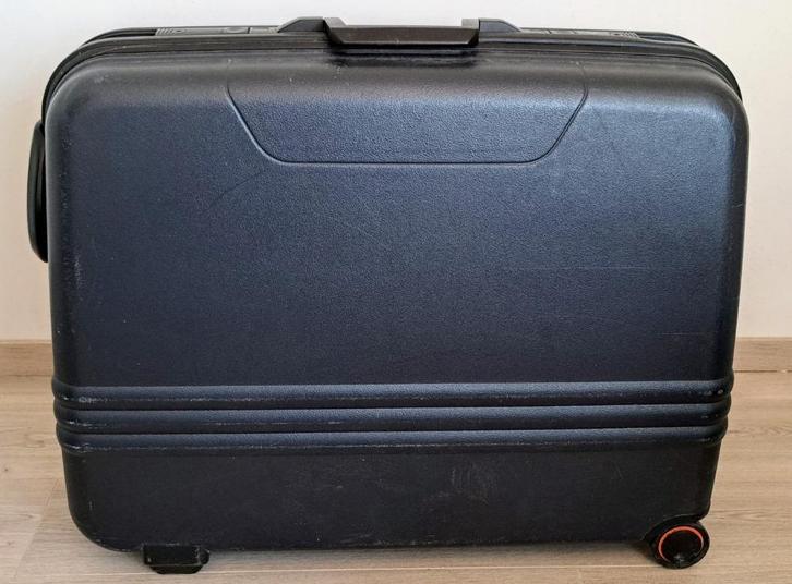 Stevige reiskoffer - Echolac Zwart - met Combinatieslot, Handtassen en Accessoires, Koffers, Zo goed als nieuw, Hard kunststof