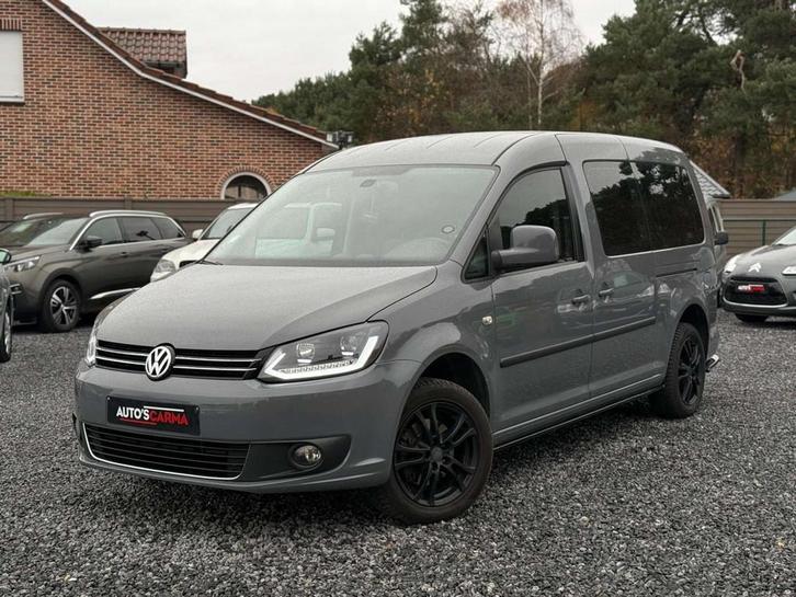 Volkswagen Caddy Maxi 1.6 TDI Automaat Lichte Vracht Navi Cr, Auto's, Volkswagen, Bedrijf, Te koop, Caddy Maxi, ABS, Airconditioning