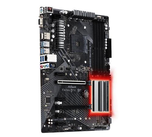 Asrock Fatal1ty B450 Gaming K4 AM4 ATX Moederbord, Computers en Software, Moederborden, Zo goed als nieuw, AMD, DDR4, Ophalen of Verzenden