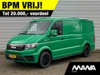 MAN TGE 35 2.0 3.140 140PK ' THE HULK' L3H2 Automaat Car-Pla, Auto's, Stof, Zwart, 4 cilinders, Bedrijf