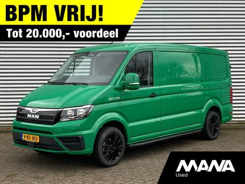 MAN TGE 35 2.0 3.140 140PK ' THE HULK' L3H2 Automaat Car-Pla, Auto's, Bestelwagens en Lichte vracht, Bedrijf, Te koop, ABS, Airbags