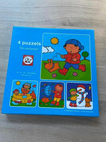 Anna puzzels: de seizoenen beschikbaar voor biedingen