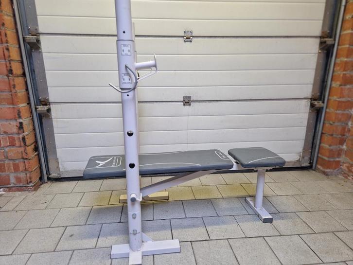 Domyos verstelbare trainingsbank - Goede staat, Sport en Fitness, Fitnessmaterialen, Gebruikt, Fitnessbank, Borst, Ophalen