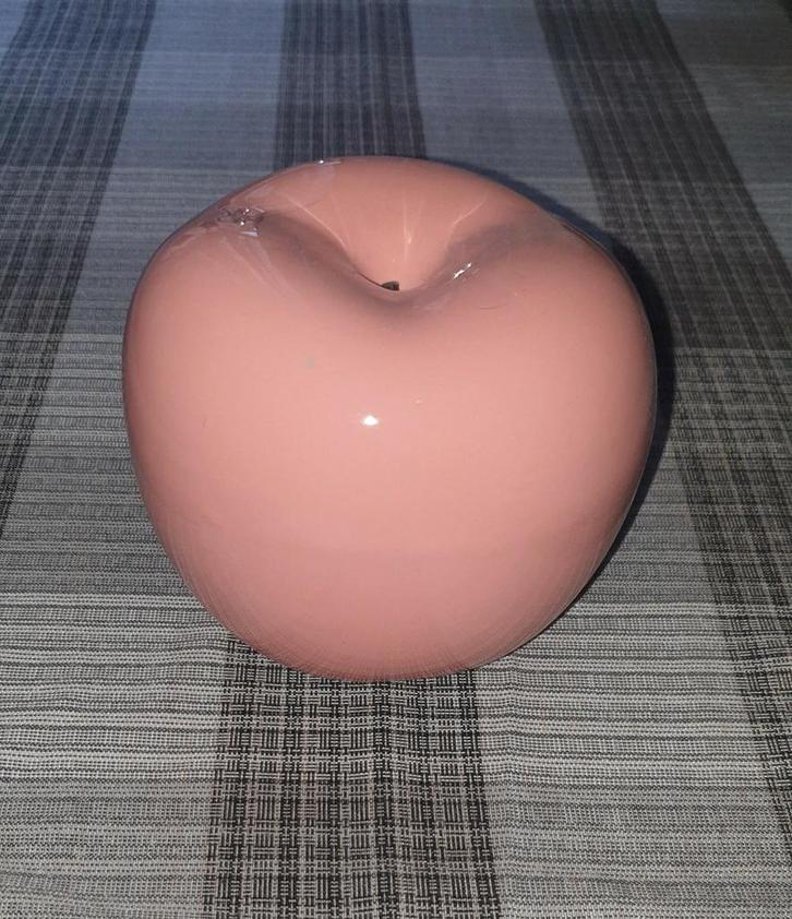 pomme décorative, Huis en Inrichting, Woonaccessoires | Vazen, Zo goed als nieuw, Overige kleuren, Minder dan 50 cm, Overige materialen