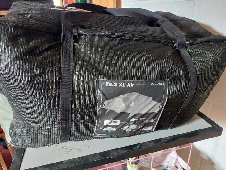 Familietent/groepstent (6 tot 12 personen), Caravans en Kamperen, Tenten, Gebruikt, Ophalen