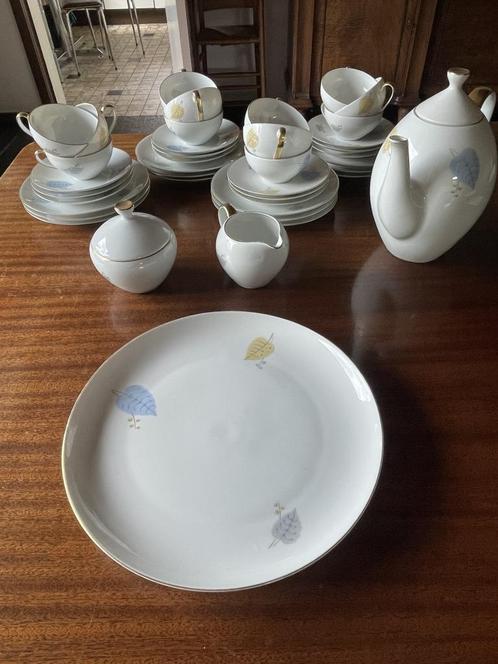 Service à café + assiette à tarte, Huis en Inrichting, Keuken | Servies, Zo goed als nieuw, Ophalen