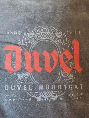 Vintage Duvel t-shirt (large) - collectors item beschikbaar voor biedingen
