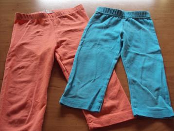 Twee kinderleggings zomer . Maat 110 en 110/116 beschikbaar voor biedingen