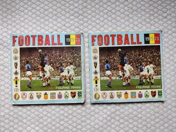 2 stickerboeken Football 1972-73 beschikbaar voor biedingen