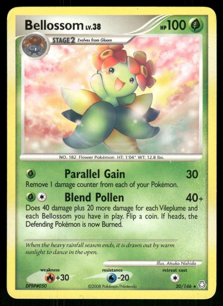 Bellossom 20/146 - Legends Awakened, Hobby en Vrije tijd, Verzamelkaartspellen | Pokémon, Gebruikt, Verzenden