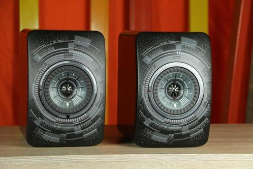 KEF LS50 Wireless Nocturne TRADE.INRUIL Marcel Wanders* DAC, Audio, Tv en Foto, Luidsprekerboxen, Zo goed als nieuw, Front, Rear of Stereo speakers