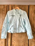 Blauw jeansvestje maat S/M - €5, Ophalen of Verzenden, Zo goed als nieuw, Maat 36 (S), Blauw