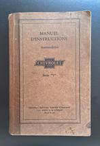 1926 CHEVROLET V-serie Automotive Instructiehandleiding, Ophalen of Verzenden