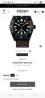 Seiko prospex spb253j1 nieuw, Handtassen en Accessoires, Horloges | Heren, Seiko, Staal, Polshorloge, Nieuw