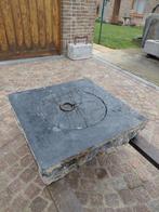 Antiek gekapt arduinen, blauwsteen pudeksel, Ophalen