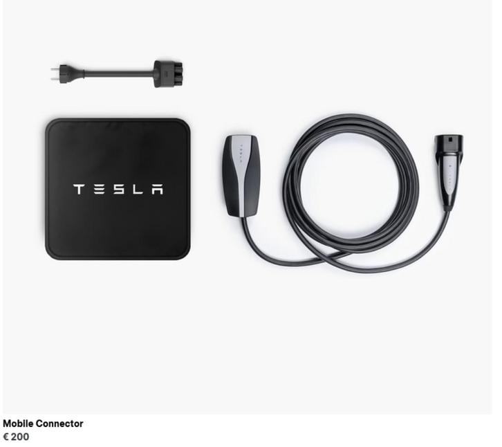 Tesla Mobile Connector (Nieuw), Auto diversen, Laadpalen, Nieuw, Laadpaal en Laadkabel, Ophalen of Verzenden