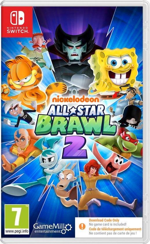 Neuf - Nickelodeon All-Star Brawl 2 (code in box), Games en Spelcomputers, Games | Nintendo Switch, Nieuw, Ophalen of Verzenden