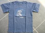 blauw T-shirt met een superheld, Kinderen en Baby's, Ophalen of Verzenden, Gebruikt, Jongen, Shirt of Longsleeve