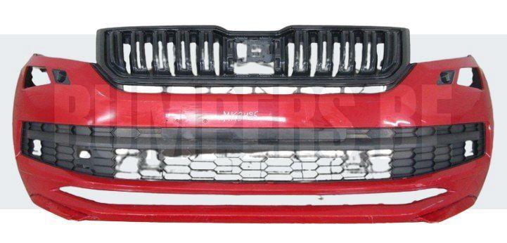 Bumper Skoda Kodiaq Sportline 565 17-21 565807221 Voorbumper, Auto-onderdelen, Carrosserie, Bumper, Voor, Gebruikt, 6 maanden garantie