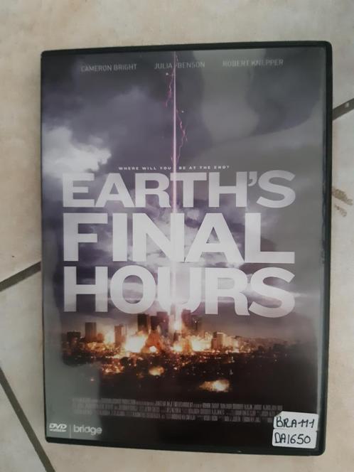 DVD Earth's Final Hours, CD & DVD, DVD | Drame, Utilisé, Drame, À partir de 16 ans, Enlèvement ou Envoi