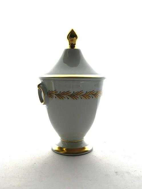 Limoges porselein dekseltje met goud belegd, Antiek en Kunst, Antiek | Porselein, Ophalen of Verzenden