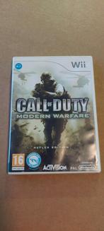 Call of Duty Modern Warfare Reflex Edition - Nintendo Wii, Games en Spelcomputers, Ophalen of Verzenden, Gebruikt