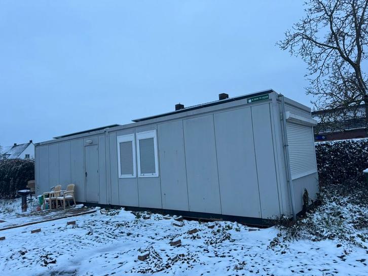 Woonunit 3.07x12.28m ZONNEPANELEN bouwkeet werf container, Zakelijke goederen, Machines en Bouw | Keten en Containers, Ophalen