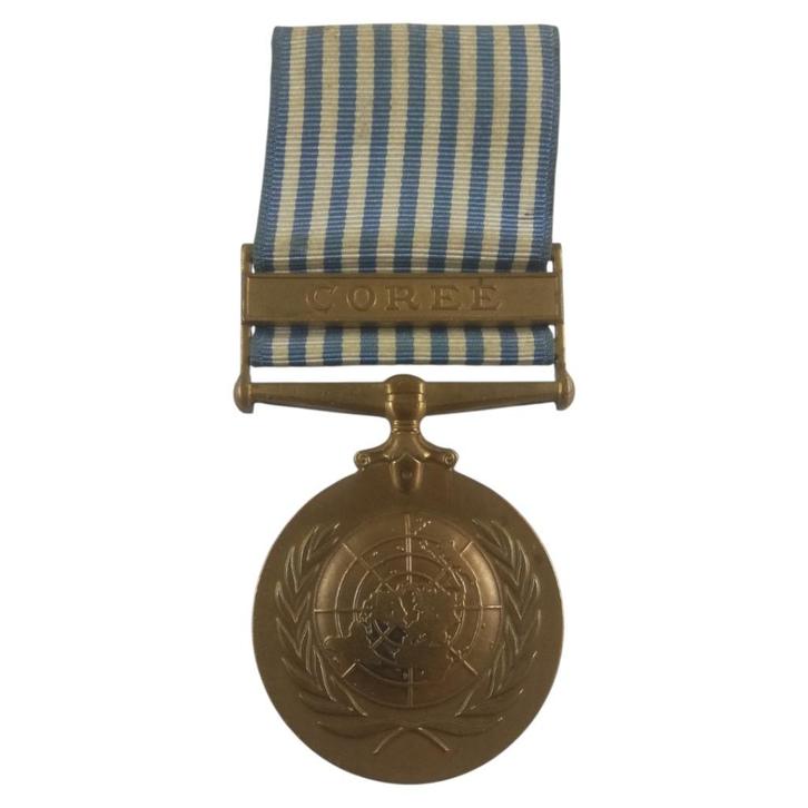 United Nations Service Medal - Coreé, Verzamelen, Militaria | Algemeen, Landmacht, Lintje, Medaille of Wings, Ophalen of Verzenden
