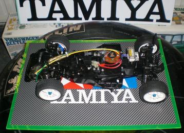 Châssis Tamiya FF-01 FWD (FF01 vintage sans carrosserie  