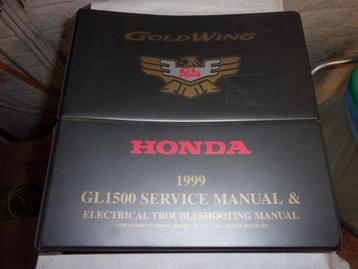manuel d'atelier honda gl1200/gl1500/genéral pour anciennes  beschikbaar voor biedingen
