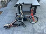 Spacescooter step en Bike4Fun kinderfiets, Ophalen, Gebruikt, Overige typen, Spacescooter