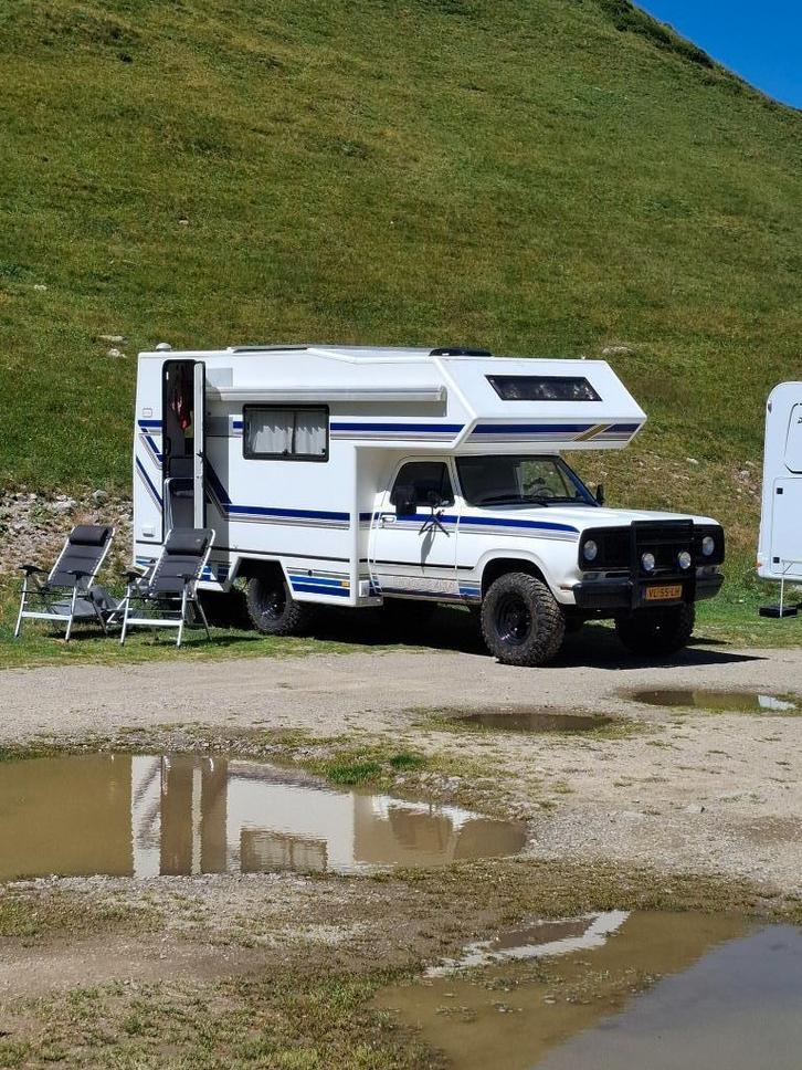 dodge off grid 4x4 expeditie camper, Caravans en Kamperen, Mobilhomes, Particulier, tot en met 5, Half-integraal, Overige merken