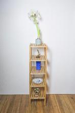 Massief houten rekje met 5 niveaus - Multifunctioneel, Ophalen of Verzenden, Zo goed als nieuw